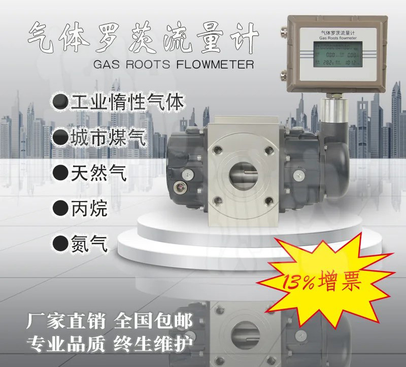 不銹鋼羅茨流量計產品圖